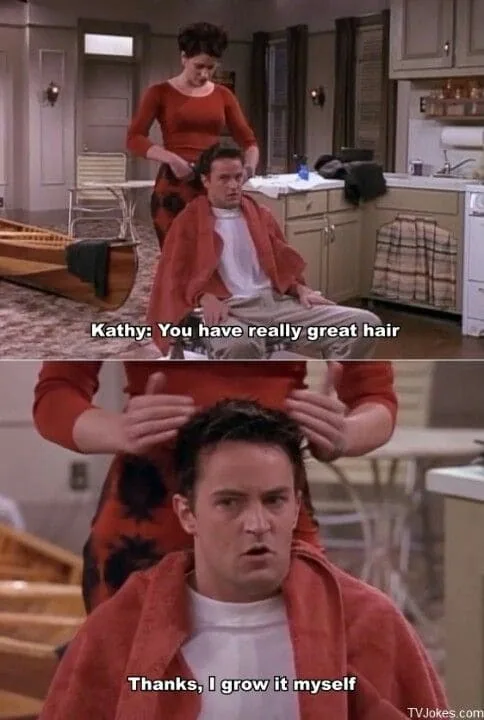 Kathy and ChandlerFriends Meme