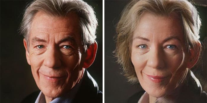 Ian McKellen Female