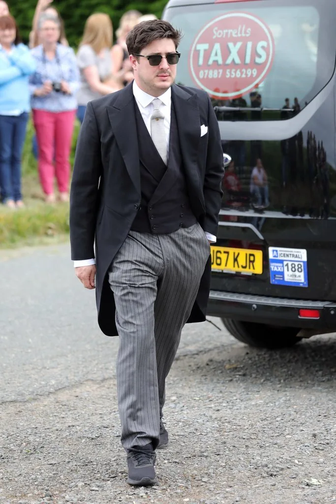 Oh, no big deal just Marcus Mumford walking by... you think he was part of the wedding choir?
