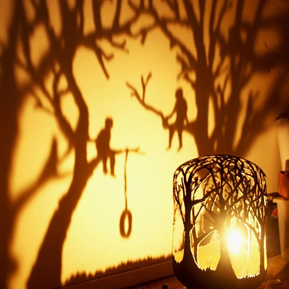 Artist Dan Rawlings transforms old scrap metal into amazing sculptures of trees and plants
