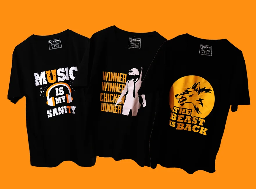 Cool Graphic Printed T-Shirt | Bishan Clothing