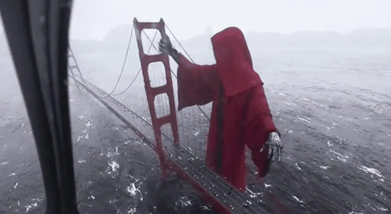 Video of Grim Reaper hovering over Golden Gate Bridge goes viral